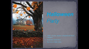 Презентація на тему "Halloween"
