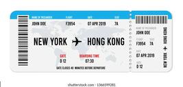 Plane Ticket Images, Stock Photos &amp; Vectors | Shutterstock