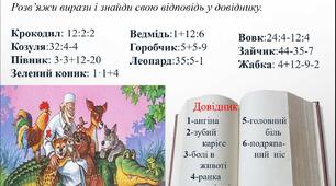 Інтерактивне математичне завдання "Лікар Айболить"