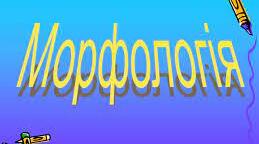 Морфологічна норма: прикметник, числівник, займенник, дієслово, дієприкметник (10клас)