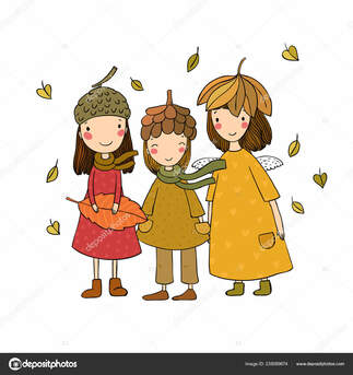 Three sisters cartoon: стоковые векторные изображения, иллюстрации | Depositphotos