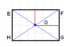 Расстояние от точки пересечения диагоналей прямоугольника. Найдите координаты точки пересечения диагоналей прямоугольника. Прямоугольник с диагоналями развёртка. Нарисуй прямоугольник EFGH сторона которого. Qt нарисовать прямоугольник по 2 точкам.