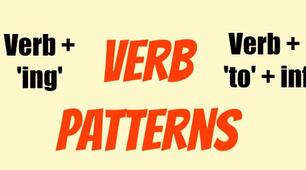 Verb patterns