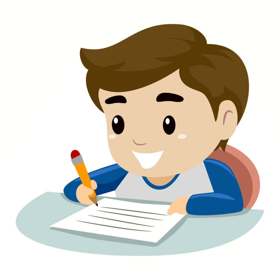 Boy Cartoon clipart - Writing, Boy, Illustration, transparent clip art
