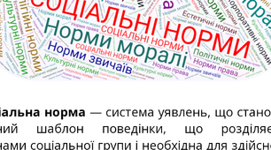 Поняття і види соціальних норм .