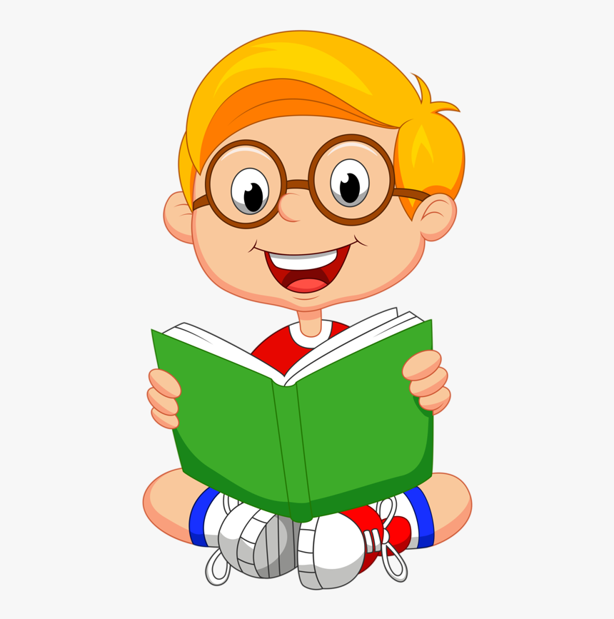 28 Collection Of Boy Reading Book Clipart Png - Read A Book Clipart, Transparent Png - kindpng