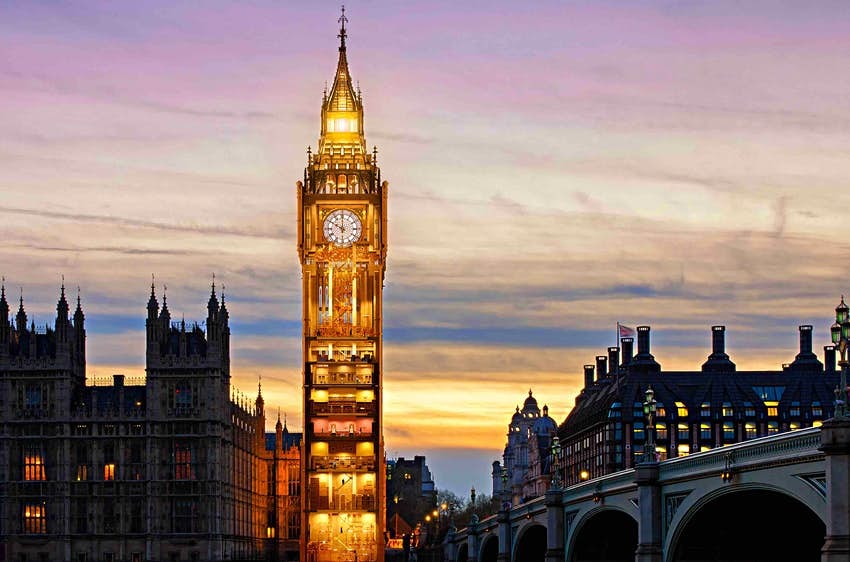 An x-ray look inside some of London's most iconic buildings