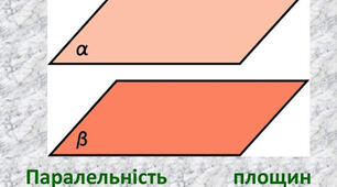 Паралельність площин