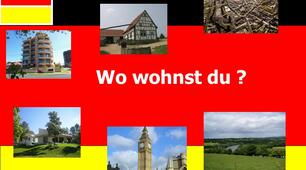 Wo wohnst du? 