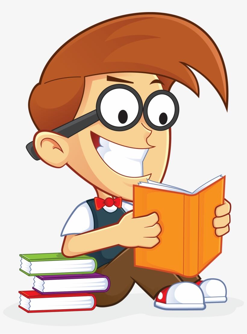 Student Transparent Book Png - Reading Book Clipart Transparent PNG - 1657x2156 - Free Download on NicePNG