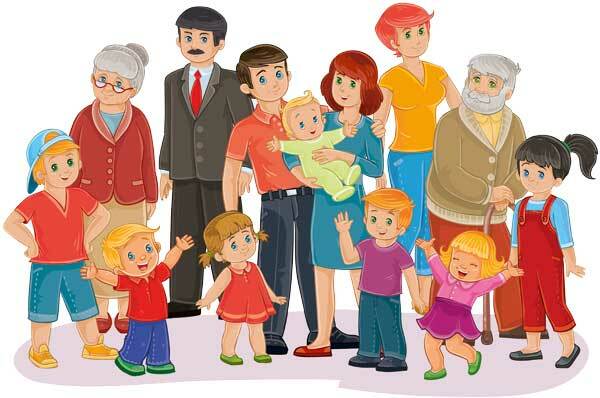 Велика родина | Джміль – журнал для дітей, їхніх батьків і педагогів