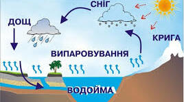 Тест «Колообіг води»