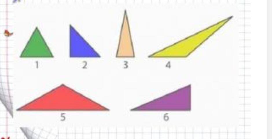 Все виды треугольников картинки для дошкольников