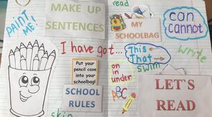 Лепбук англійська мова "School subject"