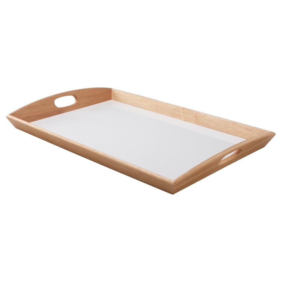 KLACK Tray, rubberwood, 38x58 cm (15x23") - IKEA