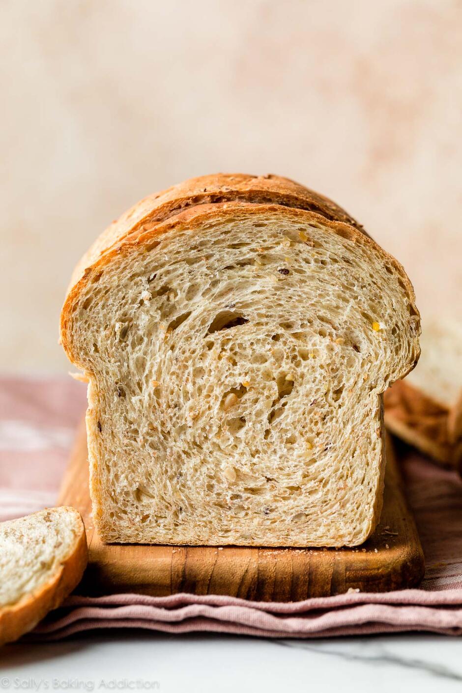 Homemade Soft Multigrain Bread - Sally's Baking Addiction