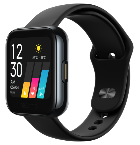 Cмарт-годинник realme Watch (Black) RMA161. Купити Cмарт-годинник realme Watch (Black) RMA161 за вигідною ціною в Києві, Харкові, Одесі, Дніпрі, Миколаєві, Запоріжжі, Україна | Цитрус