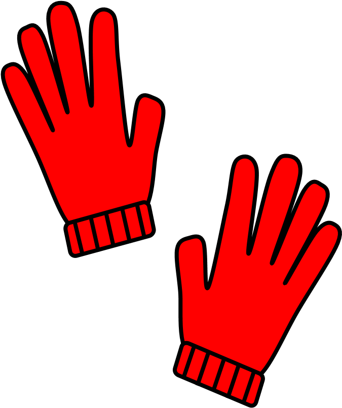 Gloves, Red Clipart - Full Size Clipart (#3132078) - PinClipart