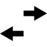 Символ двух стрелок, указывающих в противоположных направлениях – Бесплатные иконки: стрелы