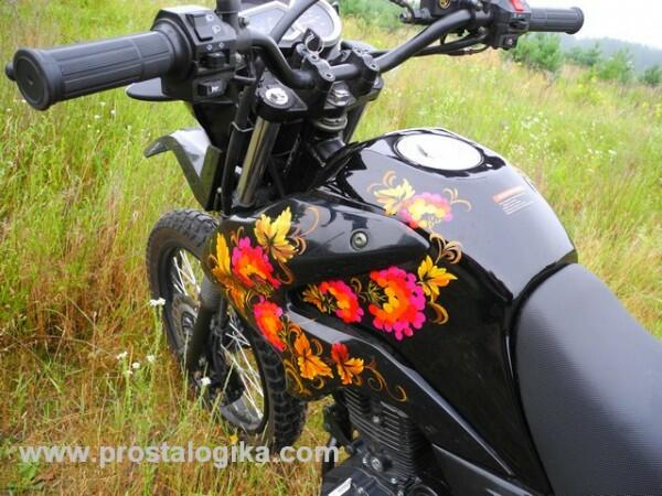 Петриківський розпис на мотоциклі: petrykivkapaint — LiveJournal