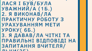 Флаєр для самооцінювання "Навігатор самооцінювання"