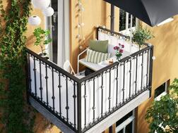 Ideas for decorating balconies and terraces in spring - IKEA