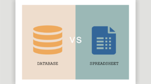 Databases vs. spreadsheets