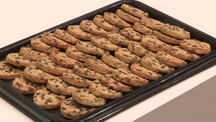 A Tray of Chocolate Chip Stock Footage Video (100% Royalty-free) 13178012 | Shutterstock