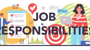 Jobs and responsibilities