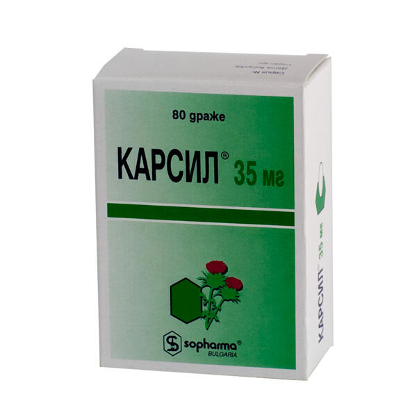 Карсил - купить, цена, доставка и отзывы, Карсил инструкция по применению, дешевые аналоги, описание, заказать в Москве с доставкой на дом - СБЕР ЕАПТЕКА