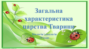 Презентація "Царство Тварини. Загальна характеристика"