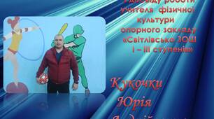 Презентація досвіду роботи вчителя фізичної культури Кукочки Юрія Андрійовича
