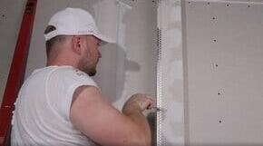 Шпаклювання кутів гіпсокартонних листів