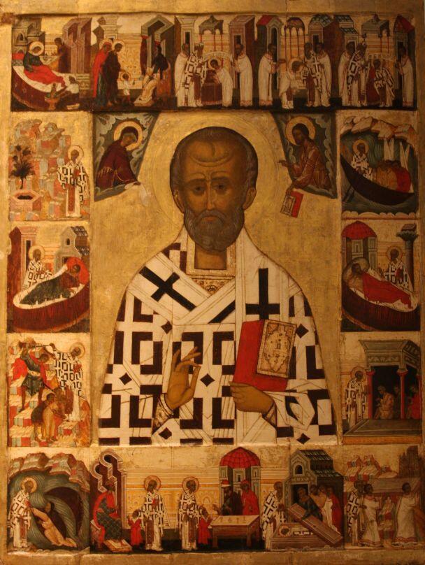 Святий Миколай: ікона XV—XVI ст. Національний музей. Стокгольм. / © commons.wikimedia.org