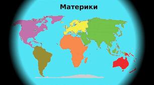 Материки