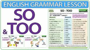 Use of English: so do I /neither do I