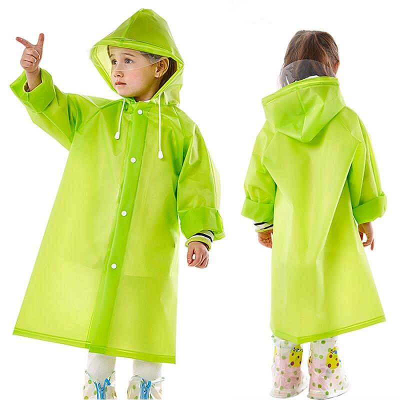 Yuding Girls Boys Baby Kids Raincoat EVA Impermeable Toddlers Rainwear Hooded Rain Poncho Waterproof Raincoat For Children|child rain coat|rain coatkids raincoat - AliExpress