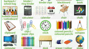 Wider World 1 Unit 4 School objects