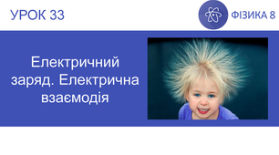Електричний заряд та електромагнітна  взаємодія.