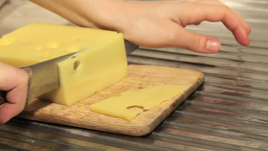 Slicing Cheese Stock Footage Video (100% Royalty-free) 5331779 | Shutterstock