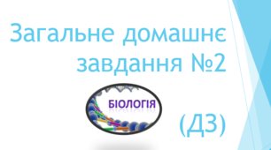 Загальне домашнє завдання за 2 етап