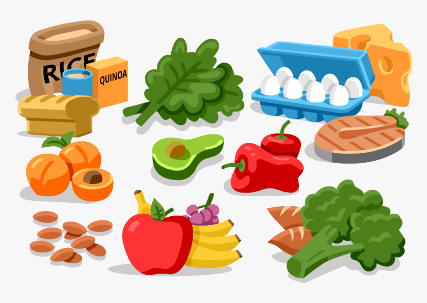 Food Clipart Salty Healthy - Food Energy Clipart, HD Png Download - kindpng