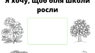 Щоденник вражень 1 клас. Тиждень 4. "Моє довкілля"