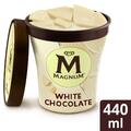 Magnum Tub White Ice Cream 440ml | Magnum Ice Cream