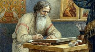 Презентація "Алімпій- іконописець Київської Русі"