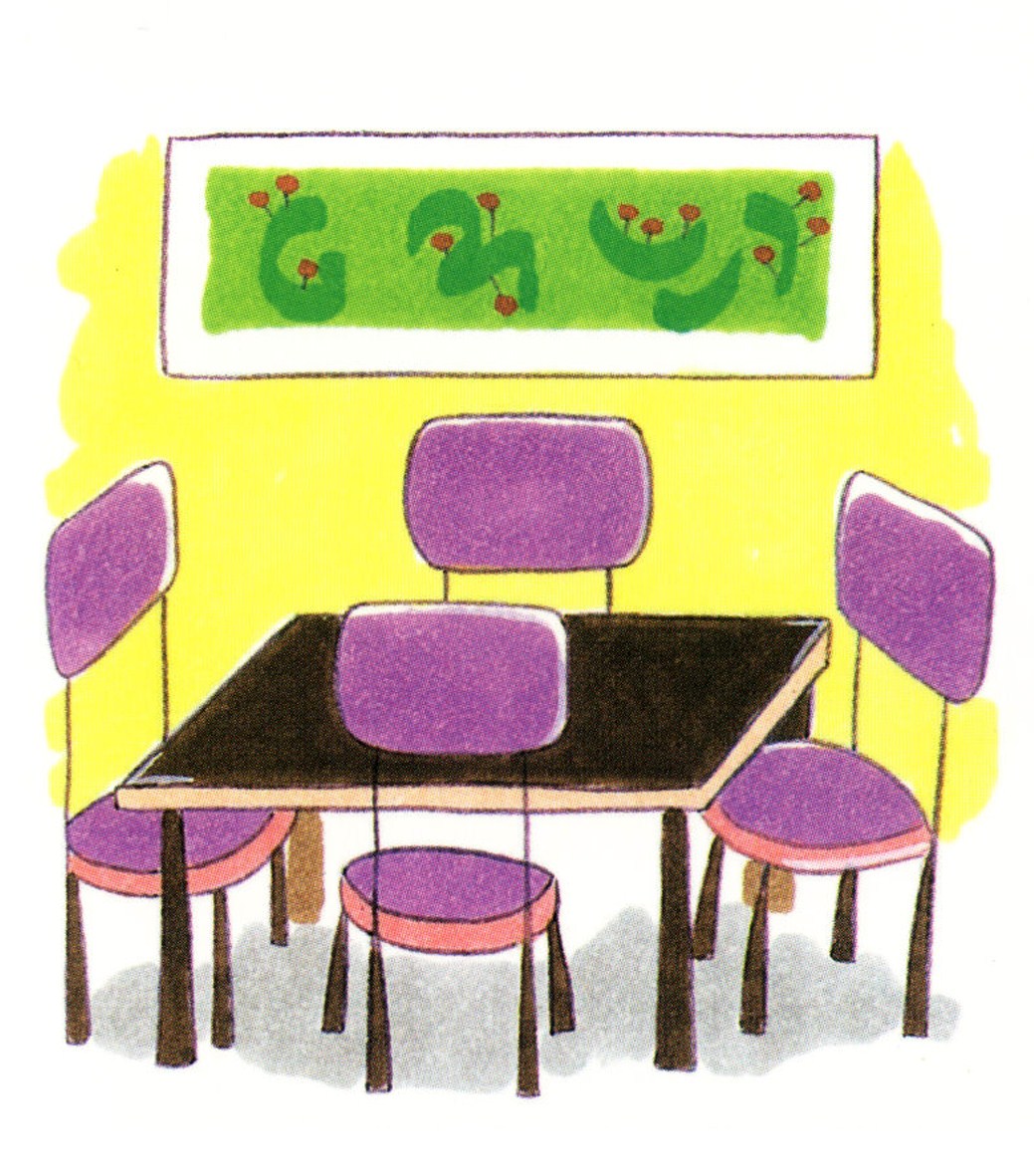 аппликация мебель в старшей группе в детском саду