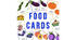 Food. Vegetables. Fruits. Cards