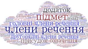 (Копія) 8 клас. Головні й другорядні члени речення