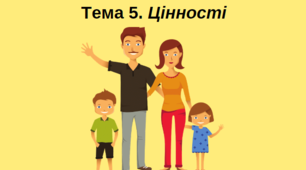 Діагностувальна робота з ЯДС за темою "Цінності" розроблено до підр. Волощенко, Козак, Остапенко