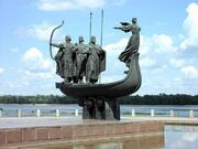 Пам'ятник засновникам Києва (на Дніпрі) в Києві